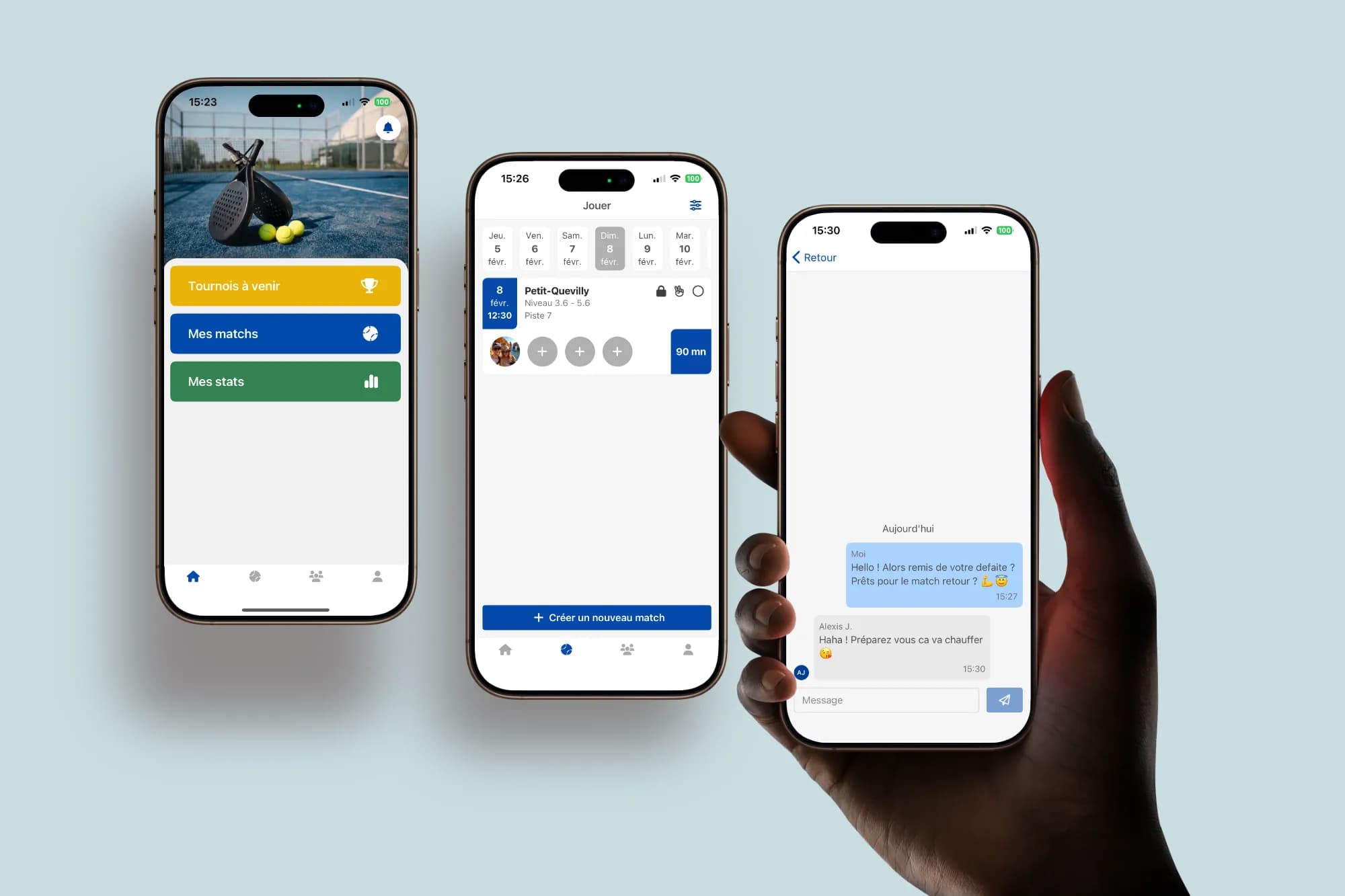 Création rapide d’une partie